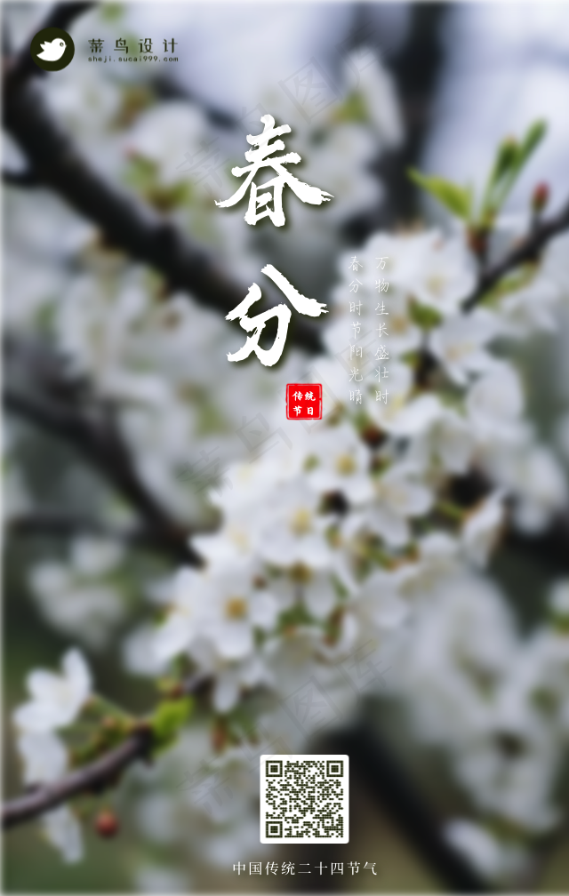 春分手机海报