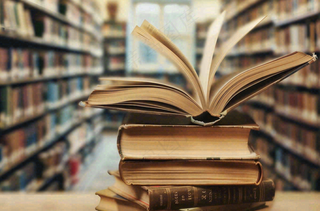 世界读书日阅读知识图书馆摄影图