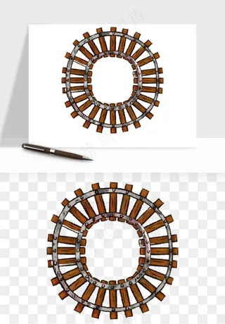 铁路轨道png免抠