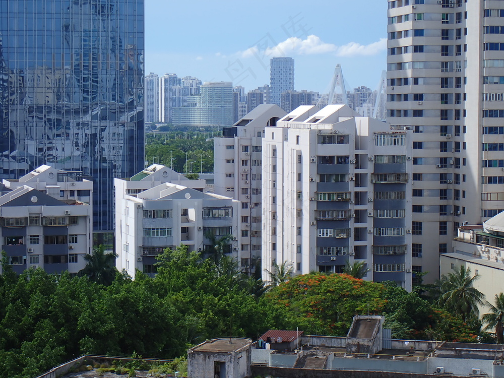 高楼风景白天