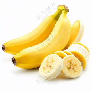 香蕉成熟水果摄影图