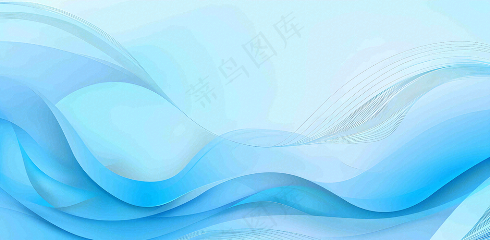 浅蓝色科技背景