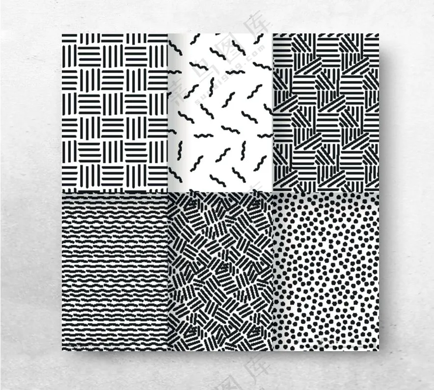 几何元素风格贺卡海报