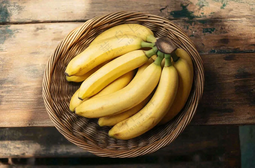 香蕉成熟水果摄影图