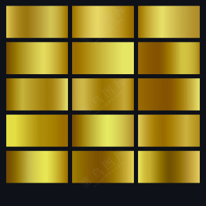 金色渐变模板