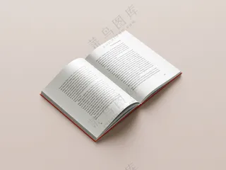 07装帧书籍内页书本画册vi展示样机