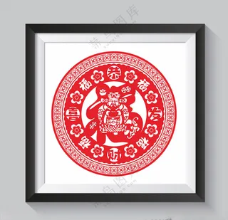 窗花艺术传统素材