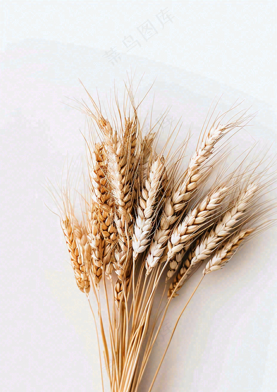 秋天小麦麦穗粮食芒种立秋秋分摄影图
