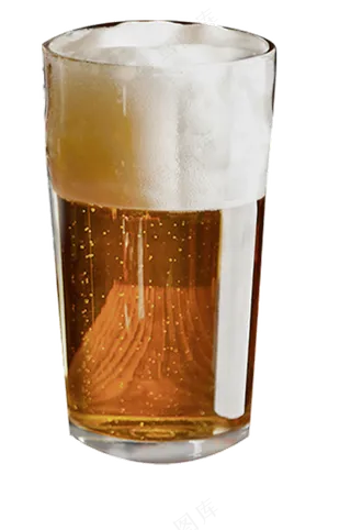 透明啤酒杯免抠1