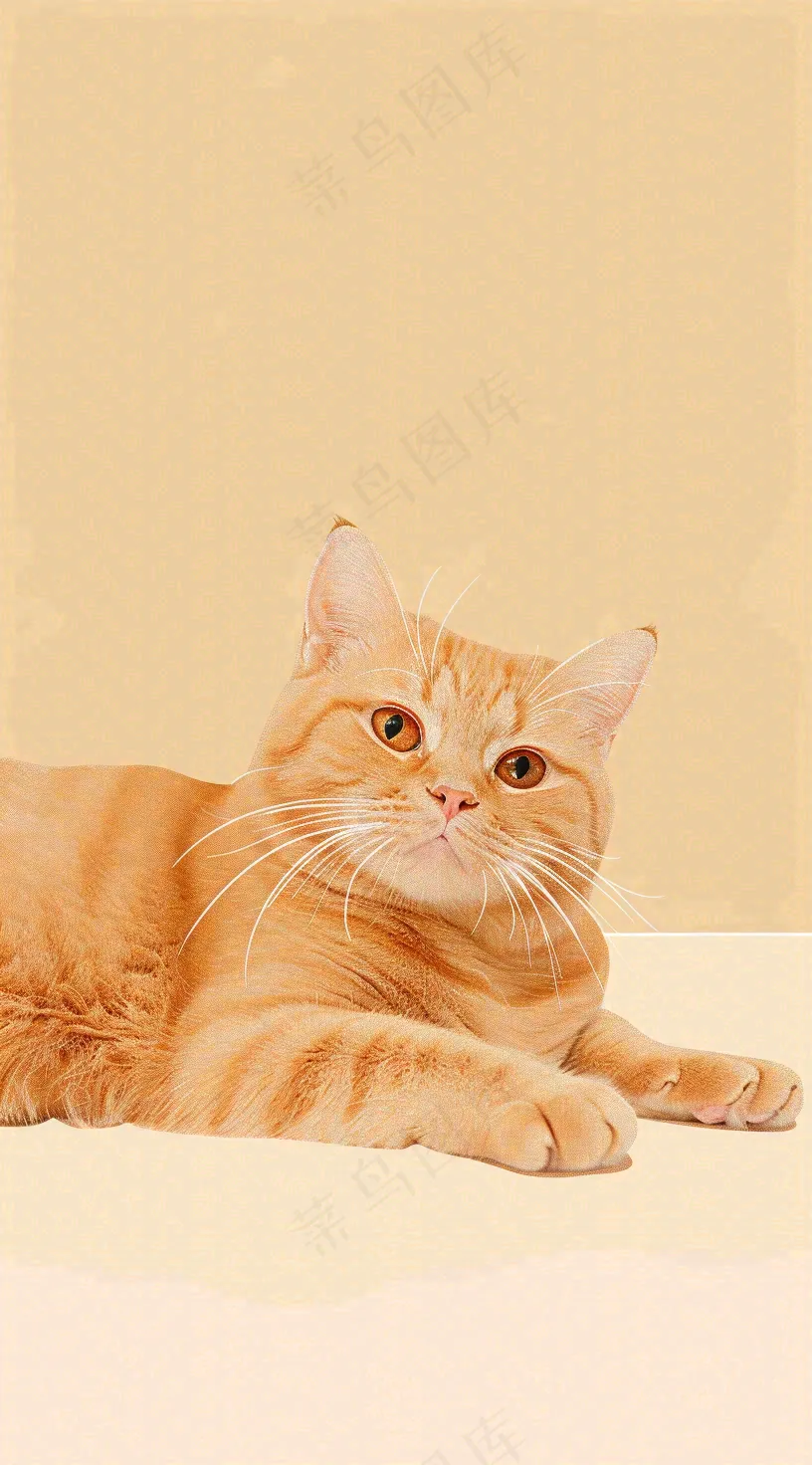 猫狗宠物店宣传卡通插画背景