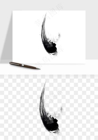 墨迹水墨圆圈圆环边框