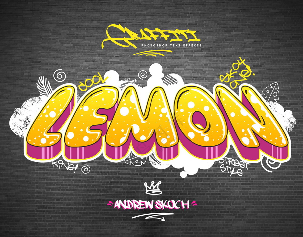 立体字体设计 样板可修改 (2)