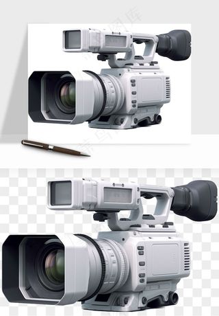 摄像机拍摄设备png免抠