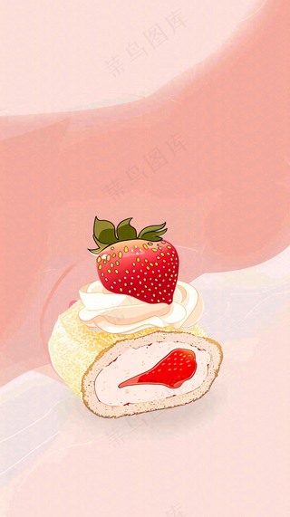 面包蛋糕甜点美食背景