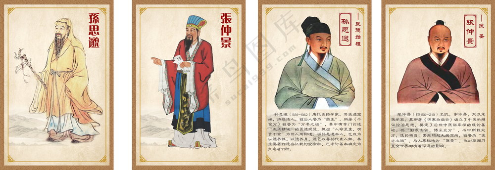 张仲景 孙思邈