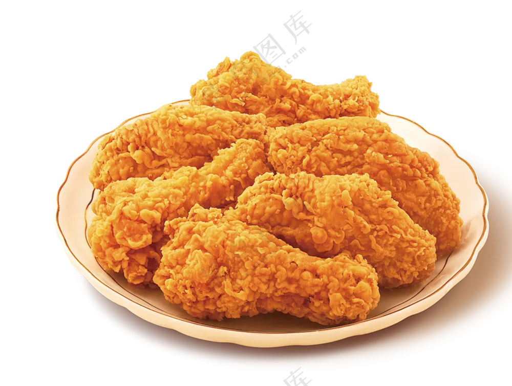 黄色的 炸鸡腿  免扣素材