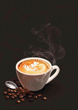 饮品咖啡饮料摄影图
