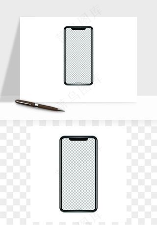 手机边框模型矢量png免抠