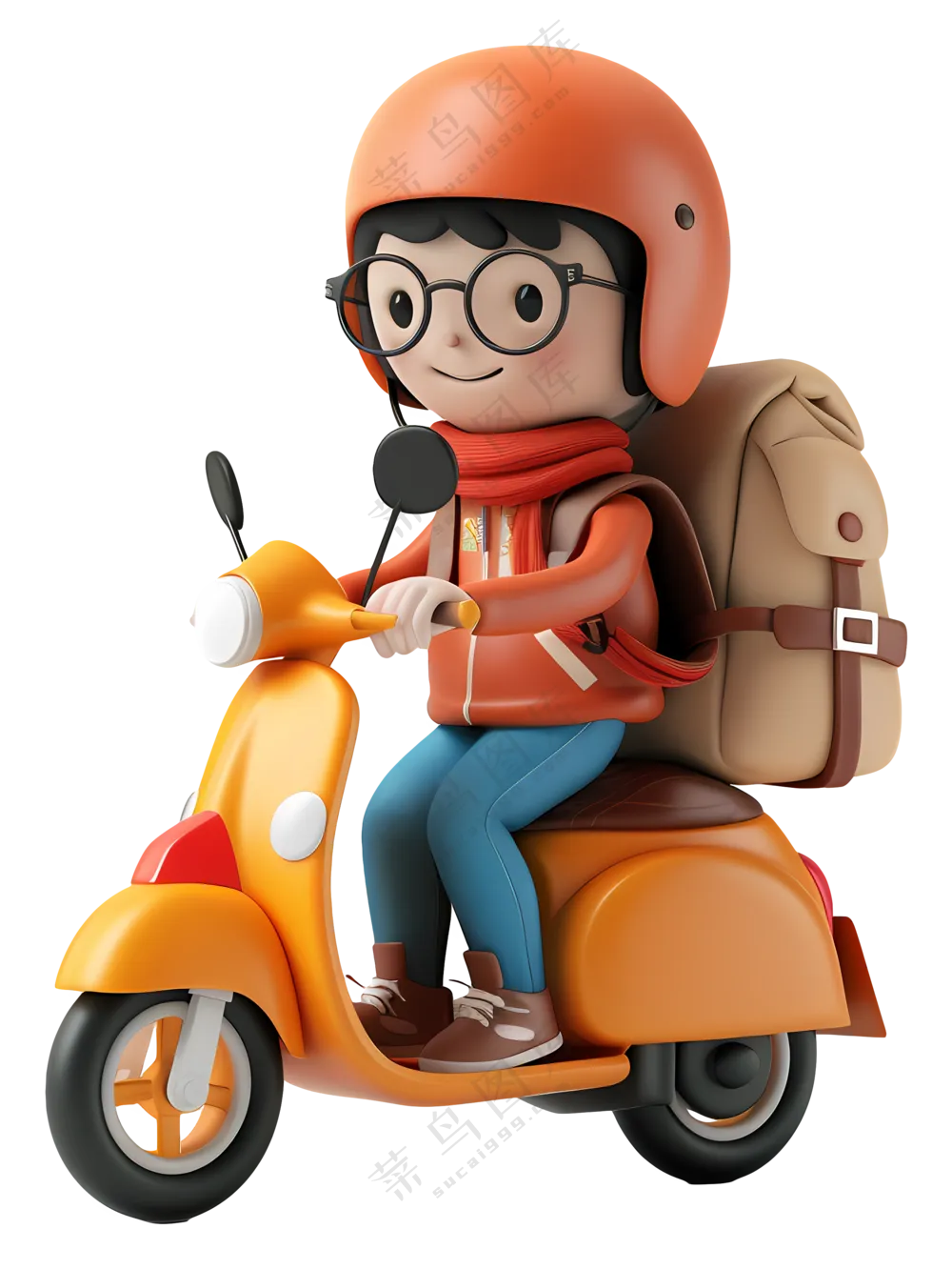 送货员卡通人物