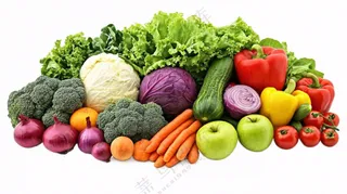 新鲜蔬菜生鲜摄影免抠