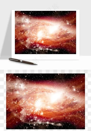 科幻星空宇宙银河系背景