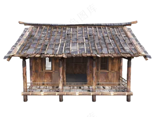 png免抠古代木构临时建筑