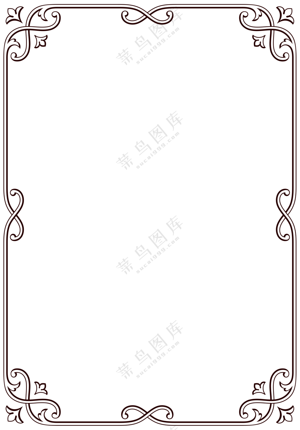 欧式花纹边框 (3)