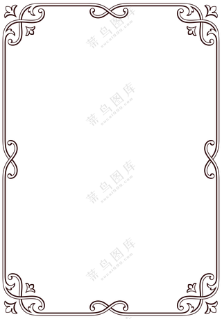 欧式花纹边框 (3)