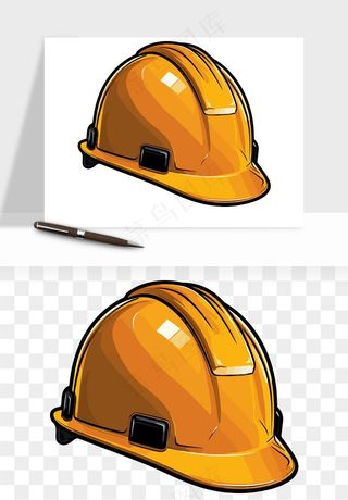 安全帽png免抠