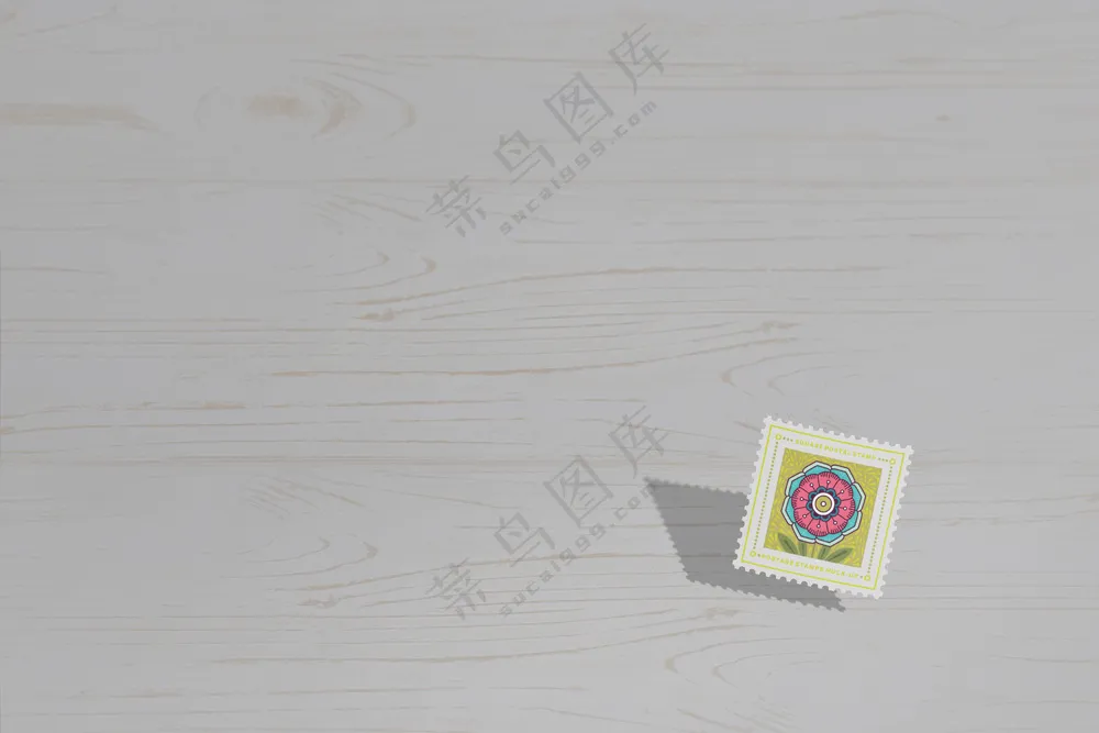 文创贴纸邮票样机-08