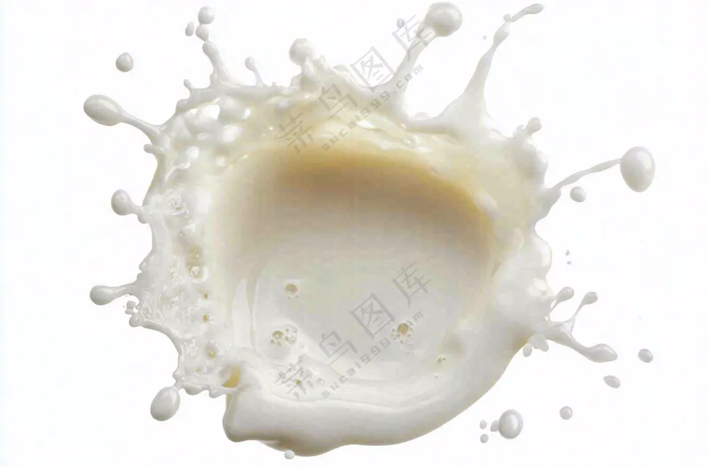 白色的牛奶飞溅摄影图