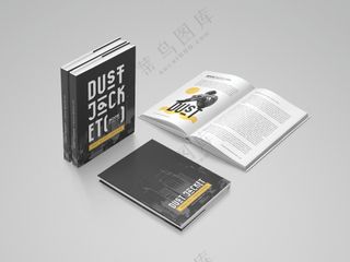 装帧书籍书本样机 书封 封面样机-16