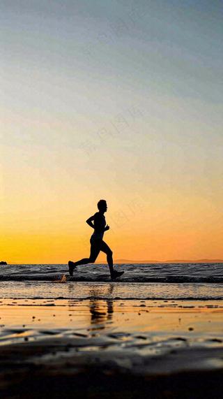 晚安温馨励志摄影图