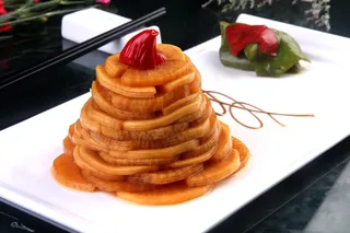 开胃酱萝卜  22元