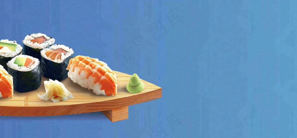 日韩料理美食摄影图背景
