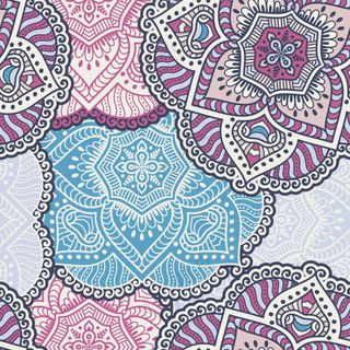 复古几何花纹图安背景