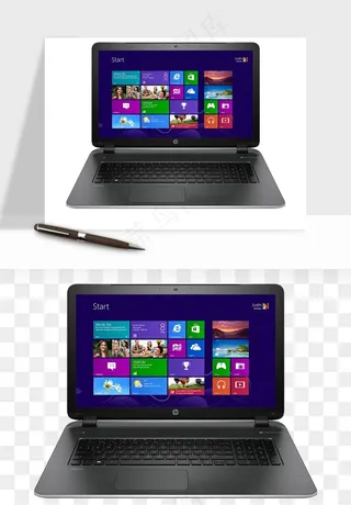 电脑笔记本平板png免抠