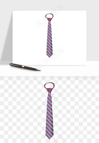 卡通领带png免抠