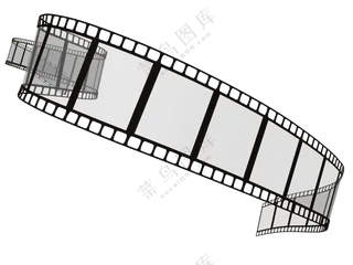 空白内容胶卷底片PNG免抠图片素材