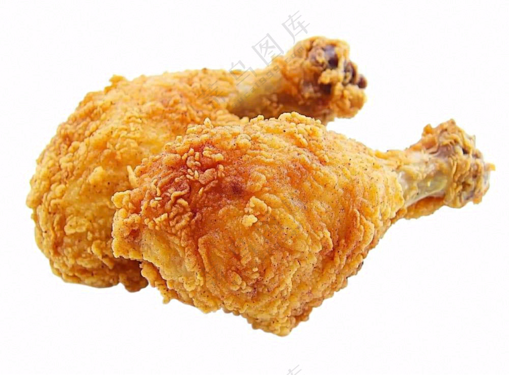 炸鸡鸡腿摄影图免抠