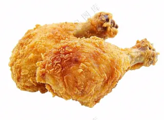 炸鸡鸡腿摄影图免抠