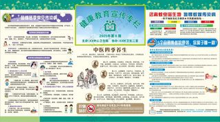 健康教育宣传栏 6期 2
