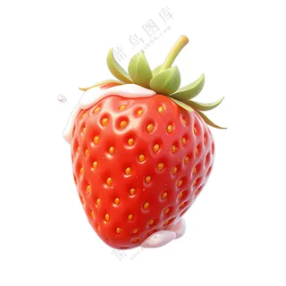 草莓牛奶草莓糖浆