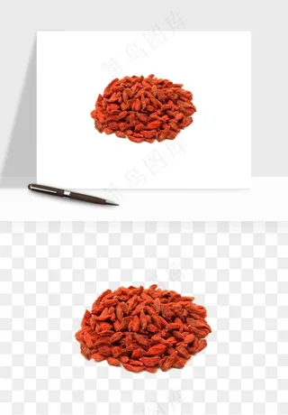 枸杞养生中药png免抠