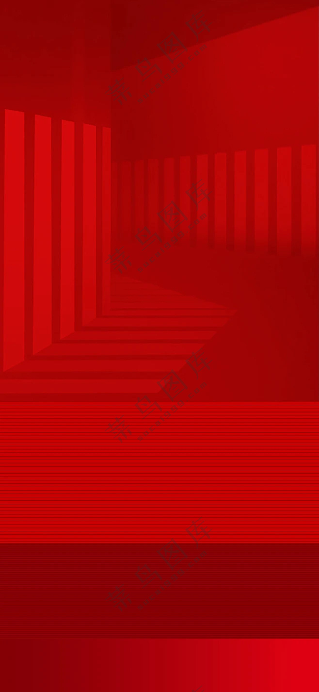 红色简约大气背景素材