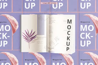 书籍杂志画册封面设计vi样机-10