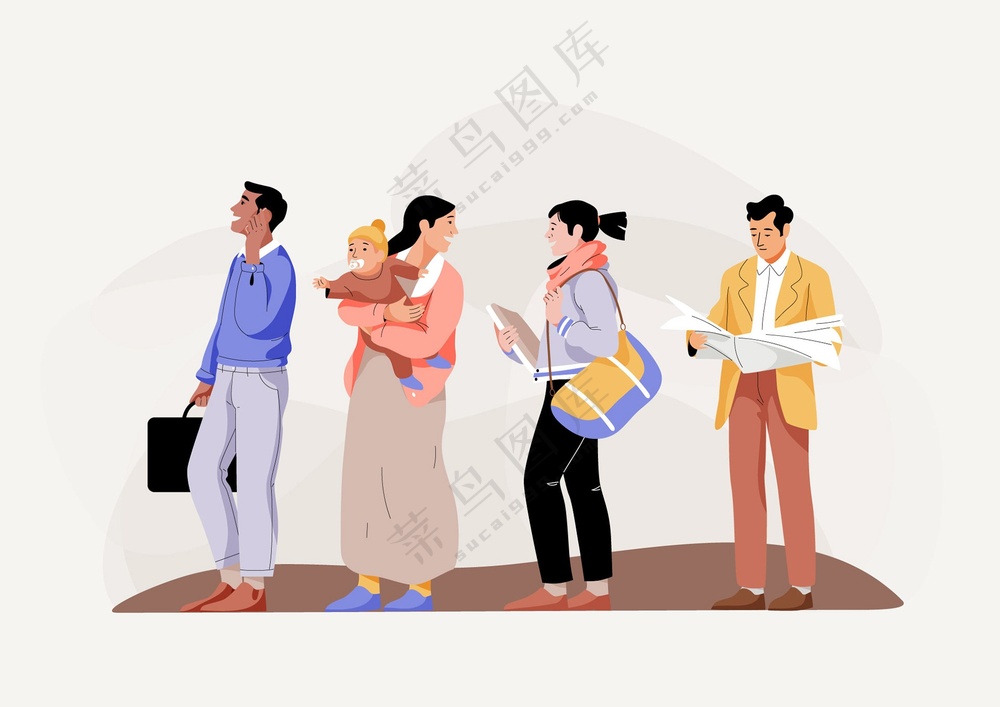 人物插画图