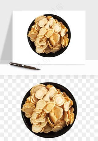 中药养生药材png免抠
