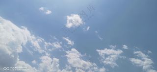 蓝天白云，自然