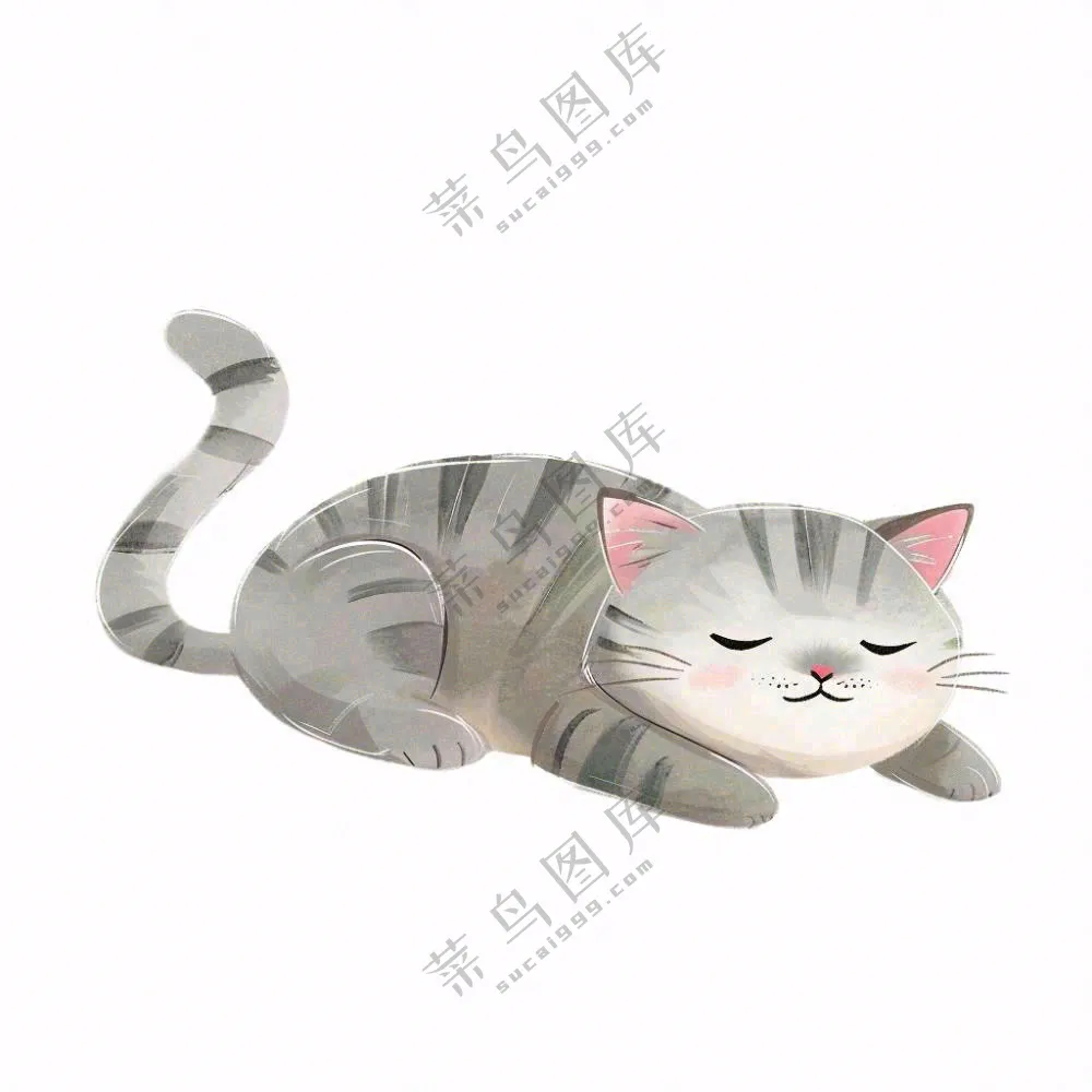 萌宠宠物卡通小猫可爱免抠